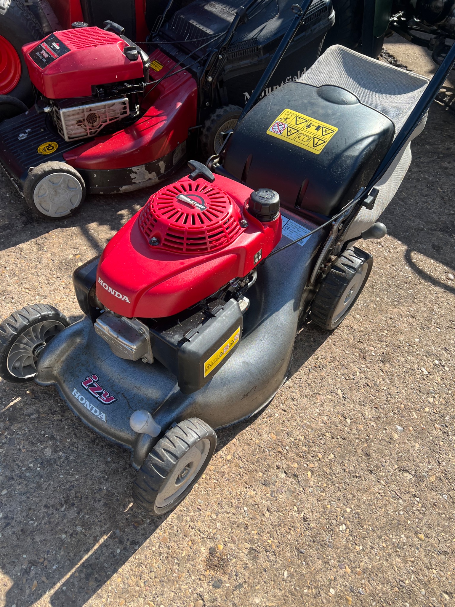 Serviced mower photo 2