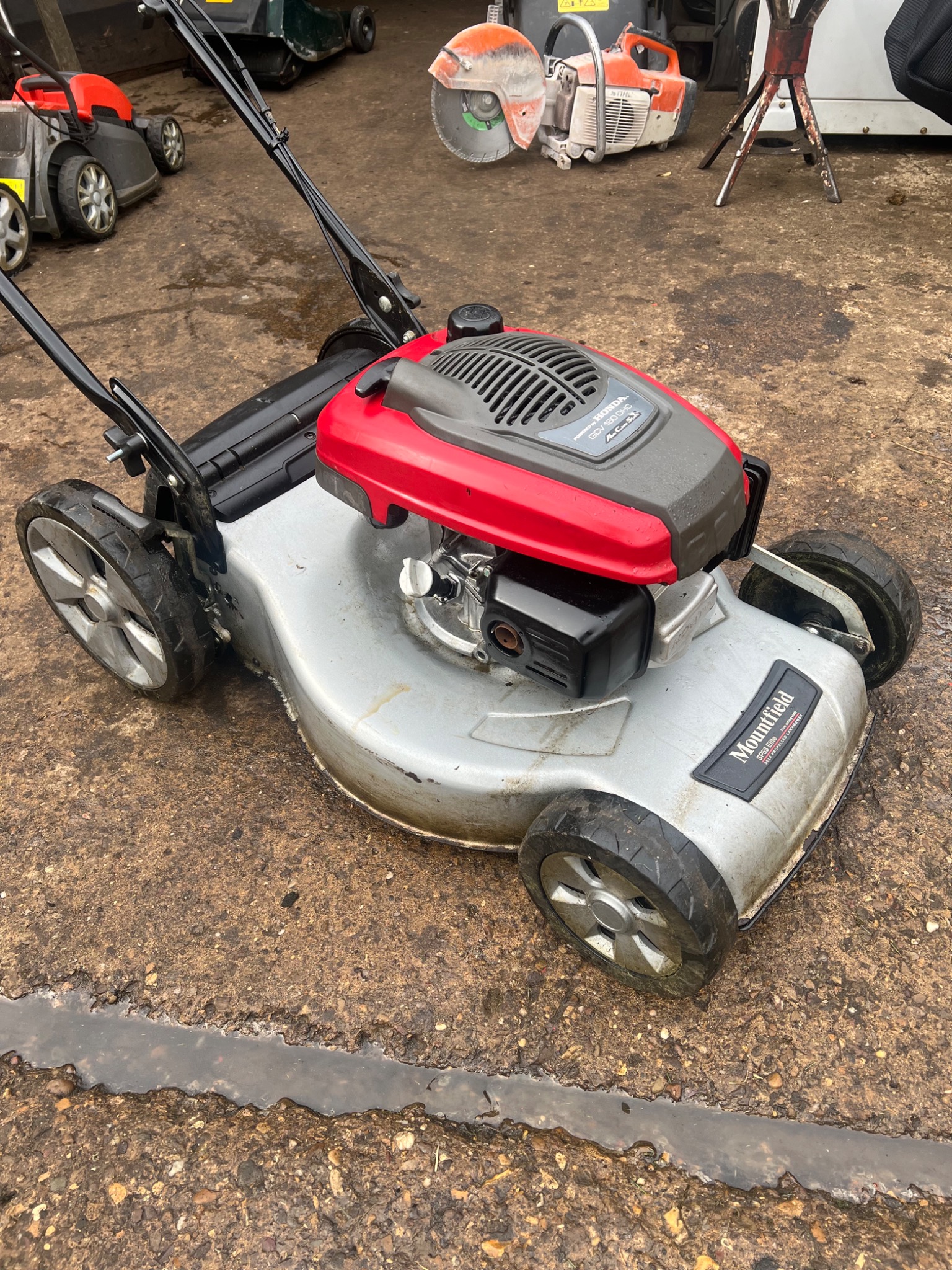 Serviced mower photo 7