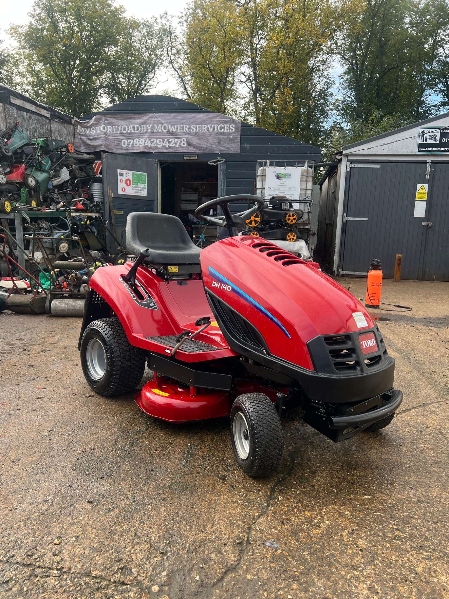 Serviced mower photo 9